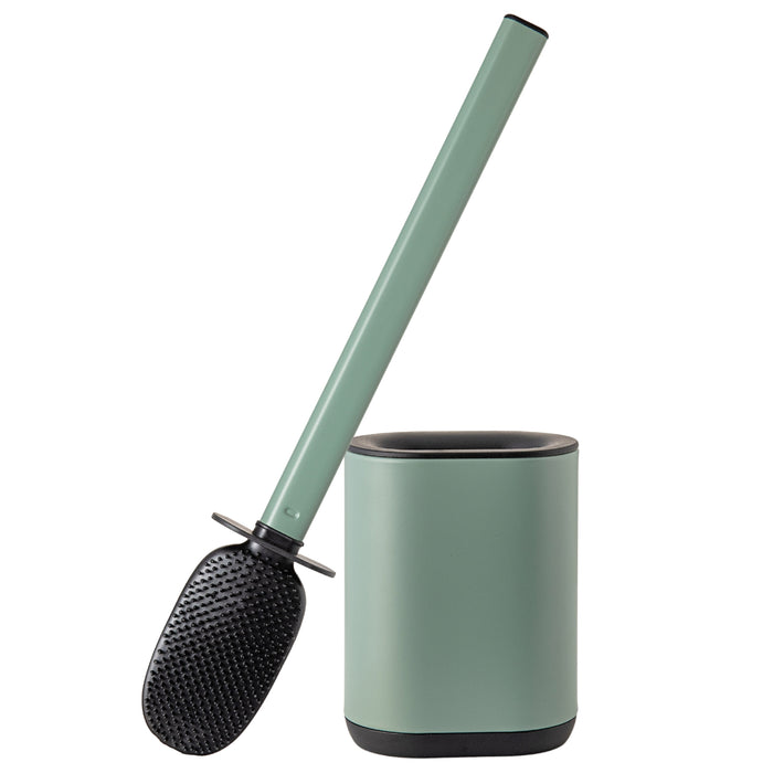 Stainless Steel Toilet Brush, Colour Sage Green