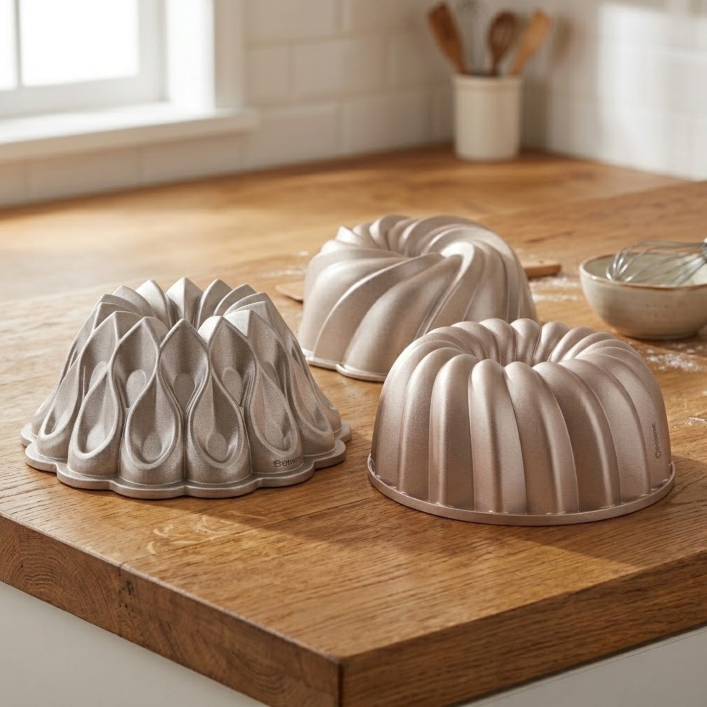 Crea tu set de moldes para tartas | Elige 2 o 3