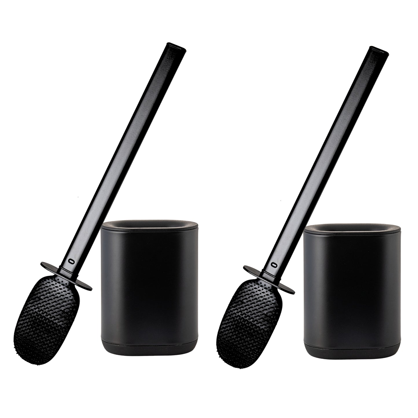 Set of 2 Toilet Brushes (Onyx Black)