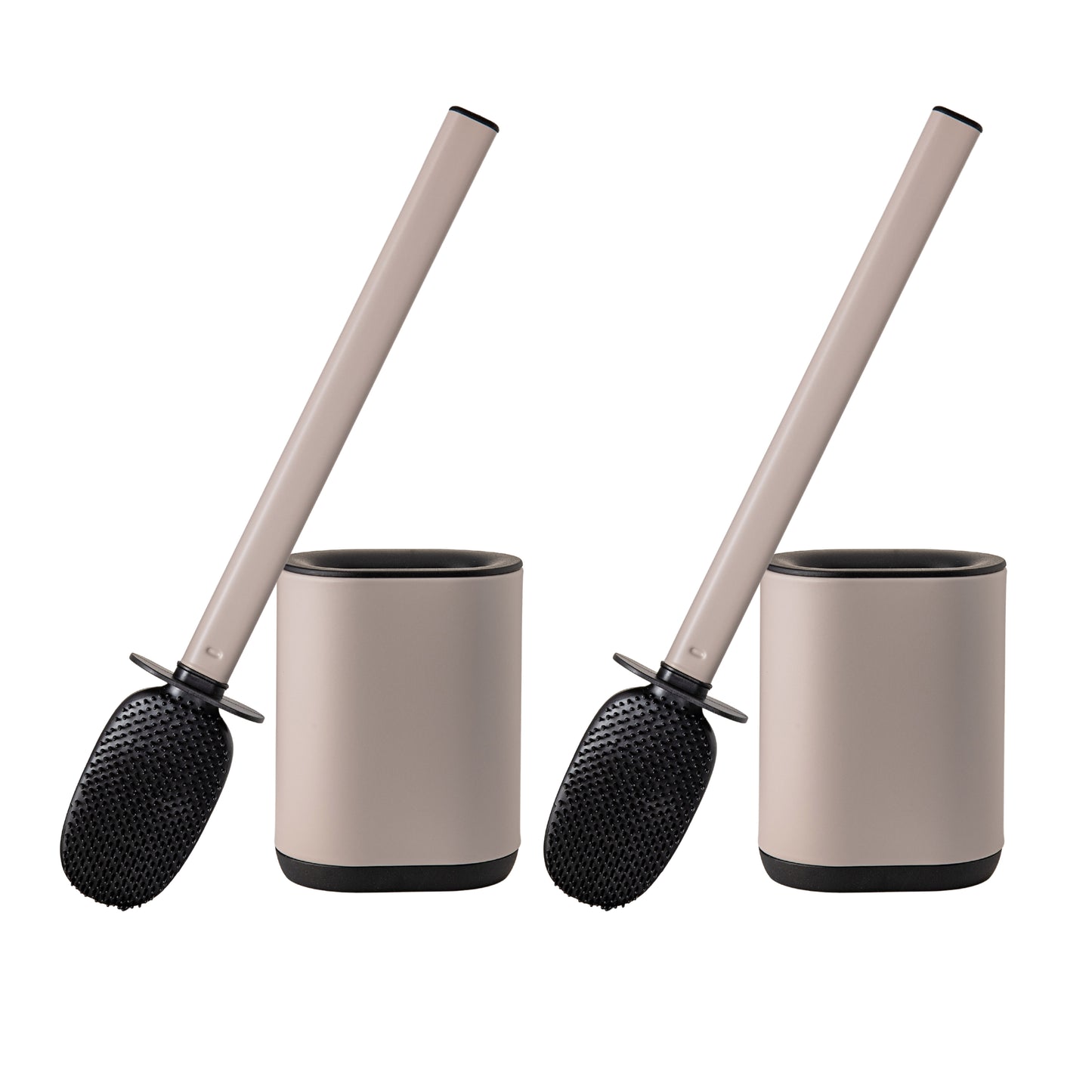Lot de 2 brosses WC (Sandstone Beige)