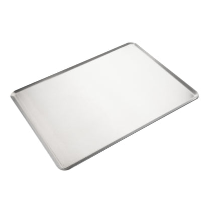 NEW ARRIVAL Bandeja Lisa para Hornear, acero resistente, apta para horno, 45.7×30 cm (grosor 2 mm)