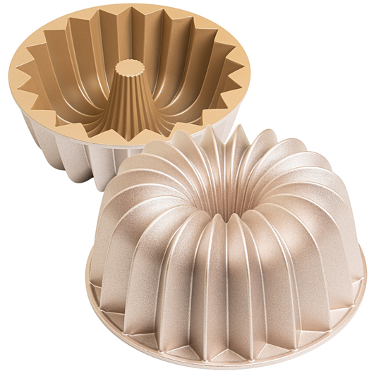 NEW ARRIVAL Molde GLEAM, bizcocho y tarta para horno, doble capa antiadherente, aluminio fundido de larga vida, cocción uniforme, Ø24 cm, 2.5 L