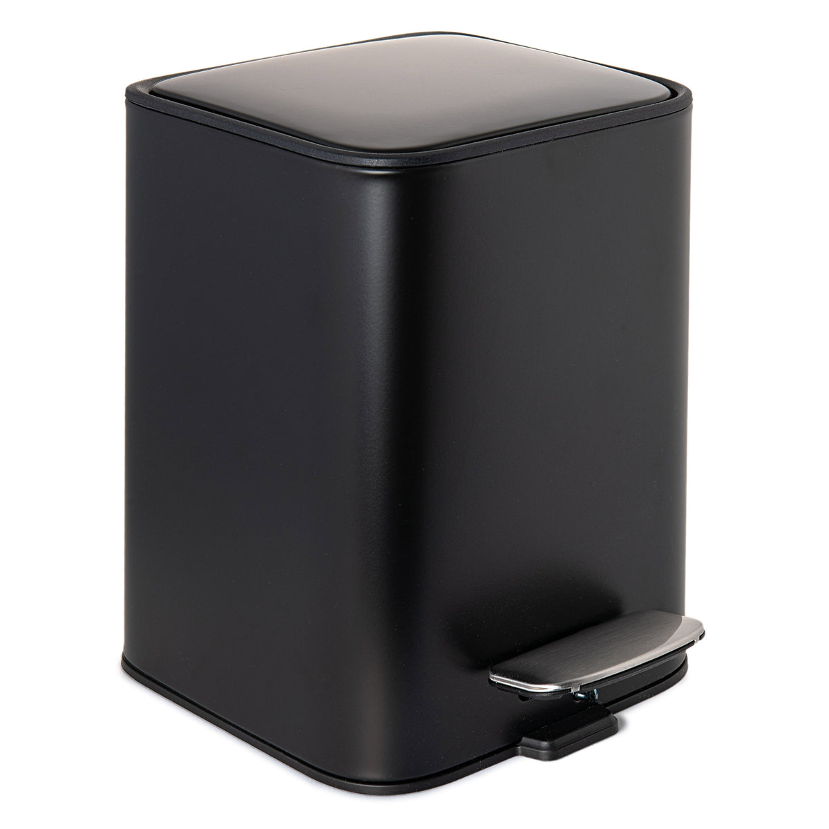 Bad-Treteimer 3 L mit Pedal, Farbe Onyx Black