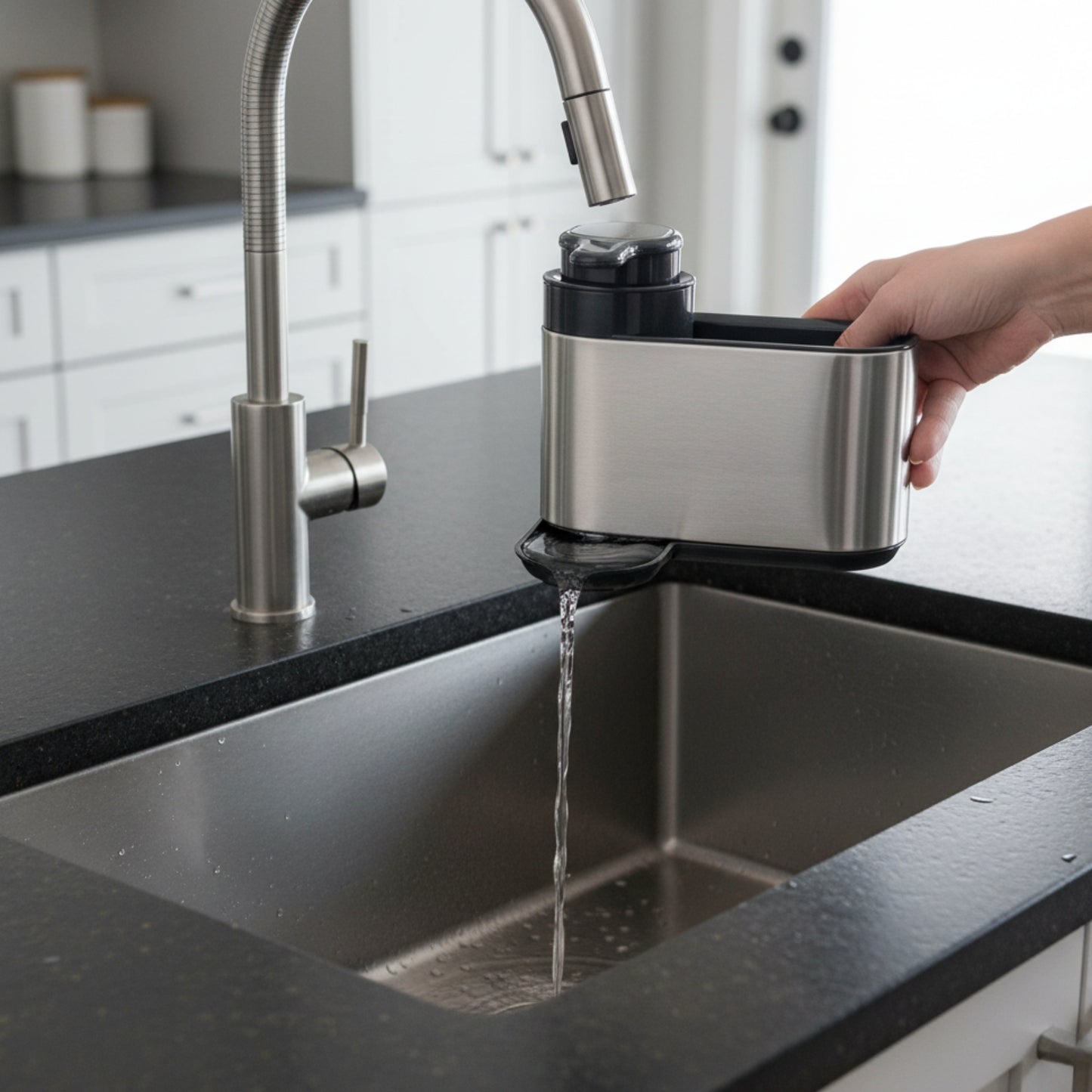 Dishwashing Soap Dispenser for the Kitchen
