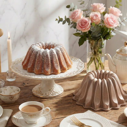 NEW ARRIVAL FLARE Cake & Tart Mold, cast aluminum with double non-stick coating, long-lasting, even baking, Ø24 cm, 2.5 L