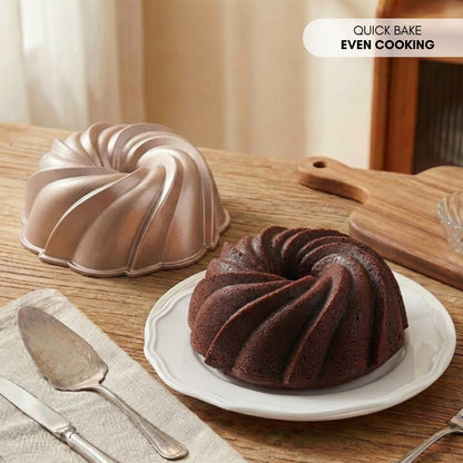 Molde para Bizcochos TWIST con Doble Capa Antiadherente Ø24 cm, 2.5 L