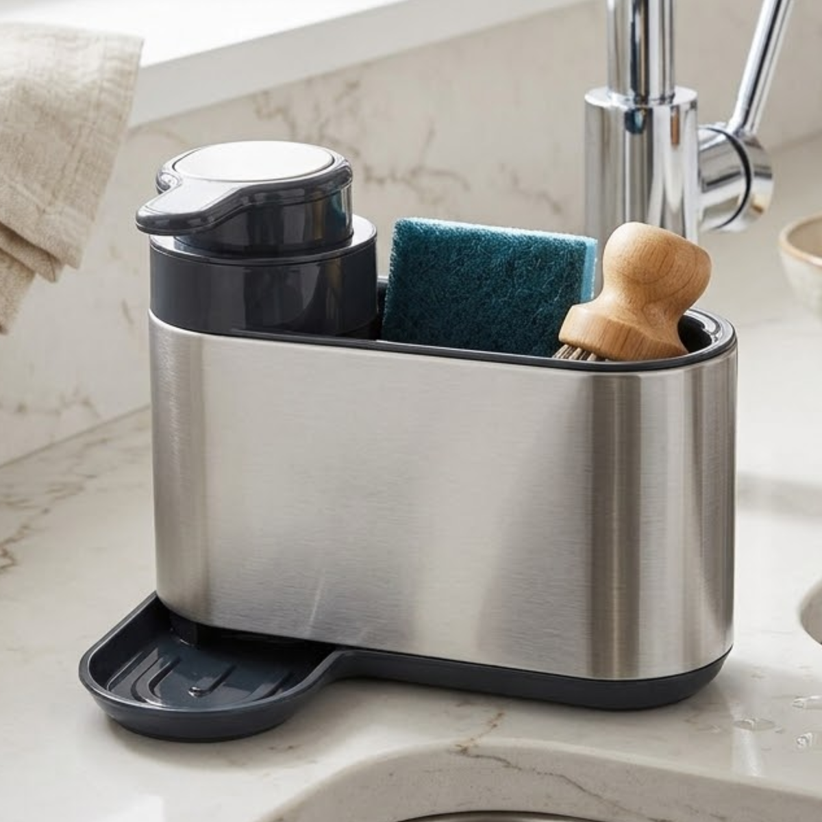 Dispensador Jabon Lavavajillas para la Cocina