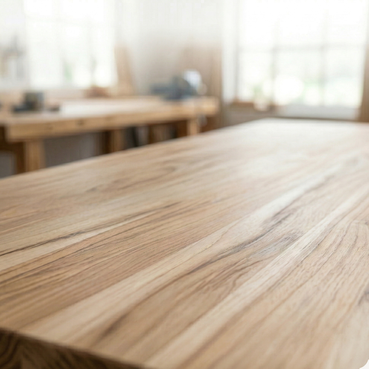 Tablero Circular de Madera Natural de Teca para DIY Diámetro 38 cm