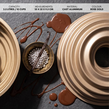 VORTEX Cake Pan with Double-Layer Non-Stick Coating, Ø24 cm, 2.5 L