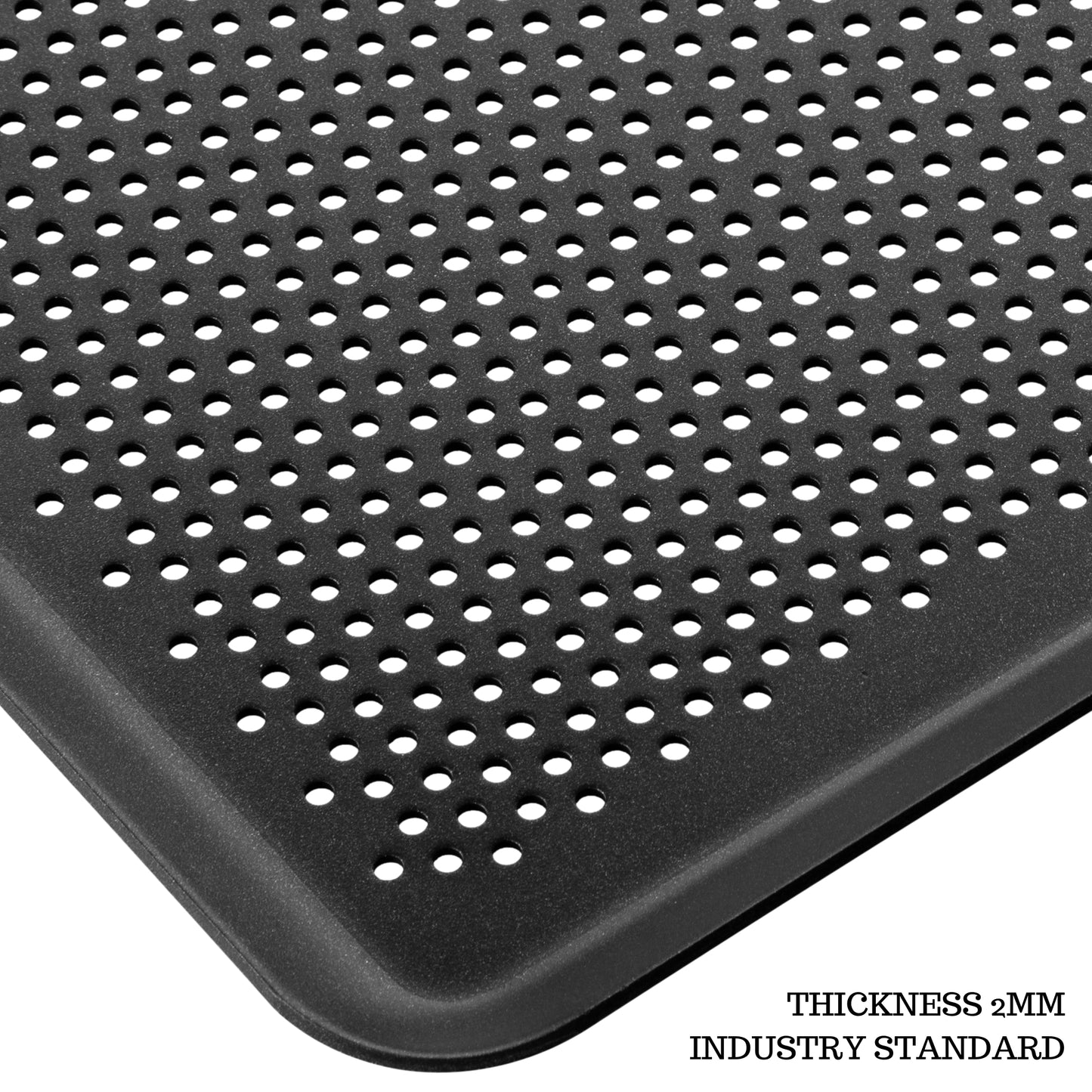 NEW ARRIVAL Bandeja MICRO Antiadherente Perforada, industry standard, circulación uniforme del calor, 45.7×33 cm (grosor 2 mm)