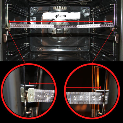 NEW ARRIVAL Bandeja MICRO Antiadherente Perforada, industry standard, circulación uniforme del calor, 45.7×33 cm (grosor 2 mm)