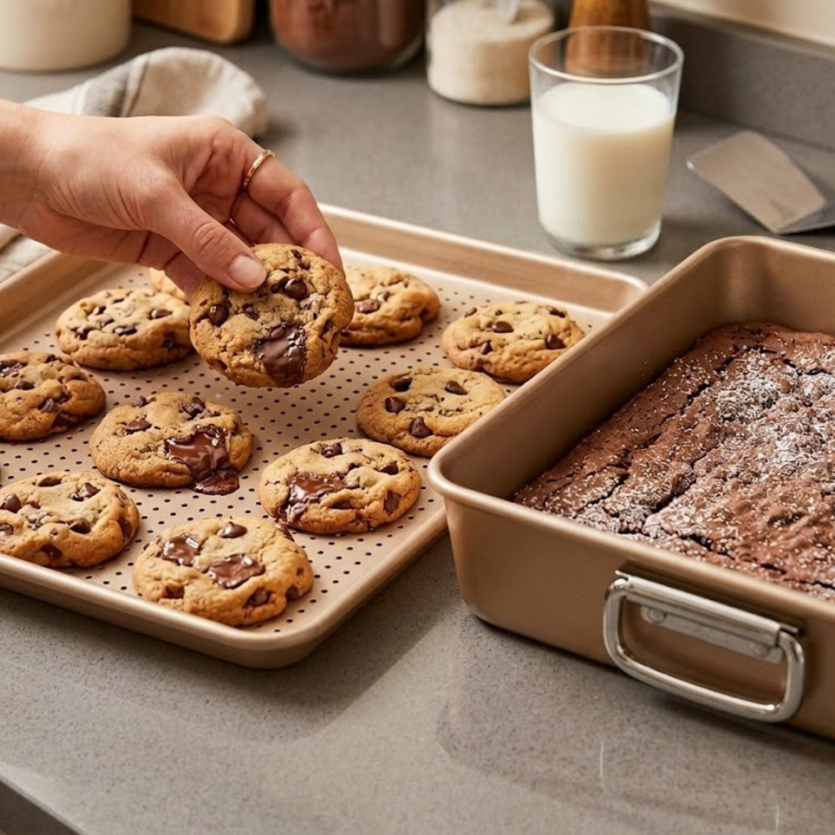 Sin papel de horno