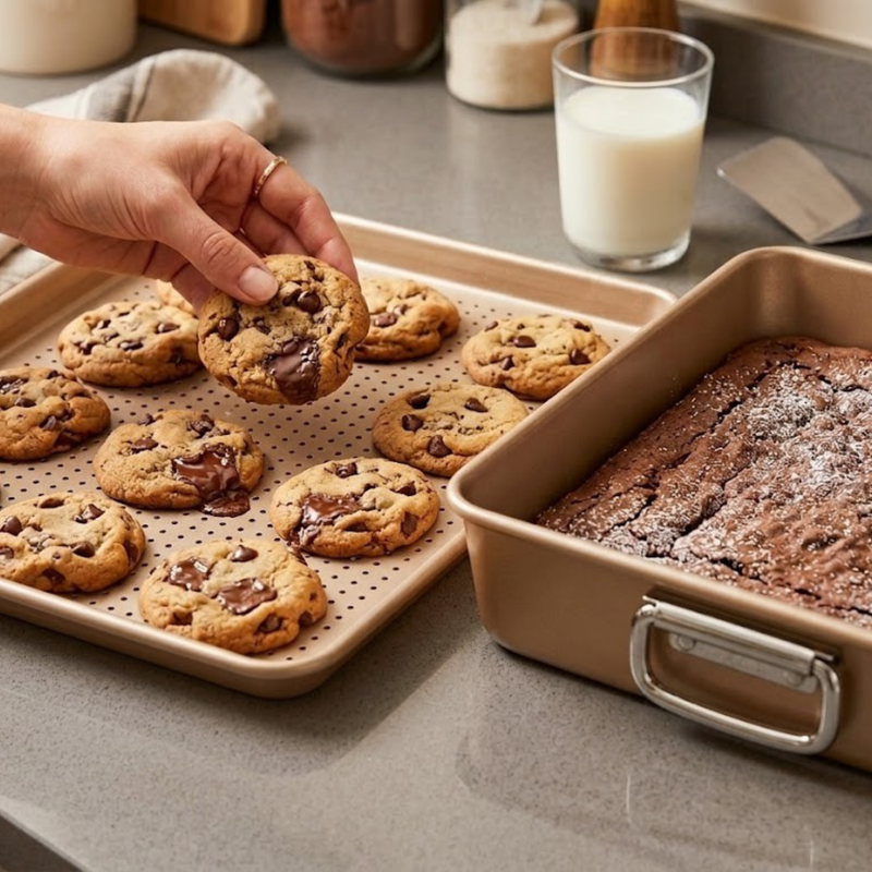 Sin papel de horno