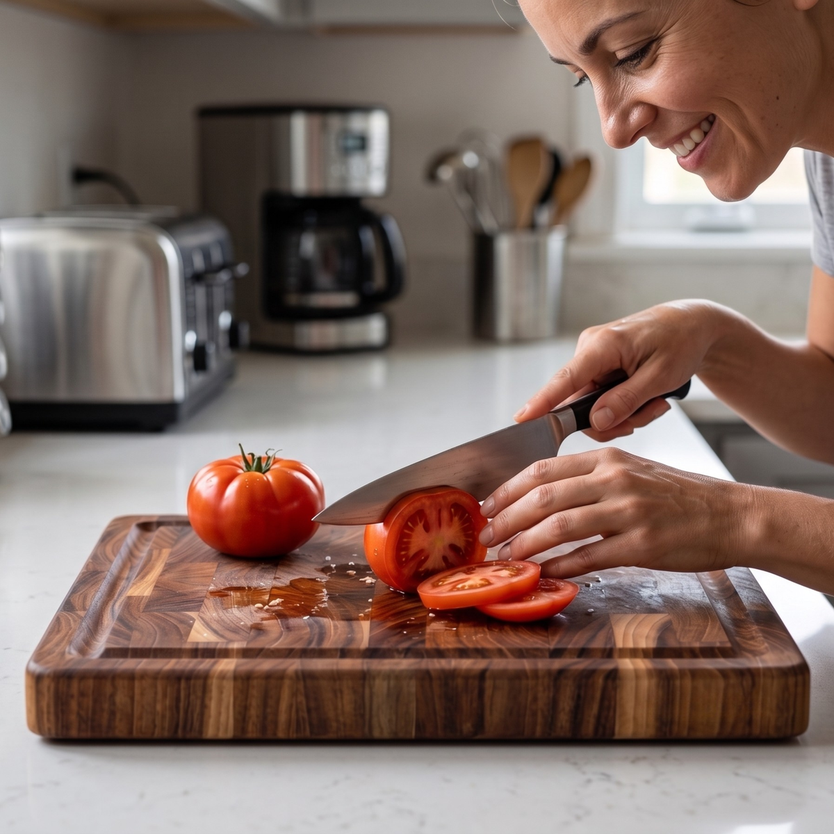 Elle ménage le fil de tes couteaux