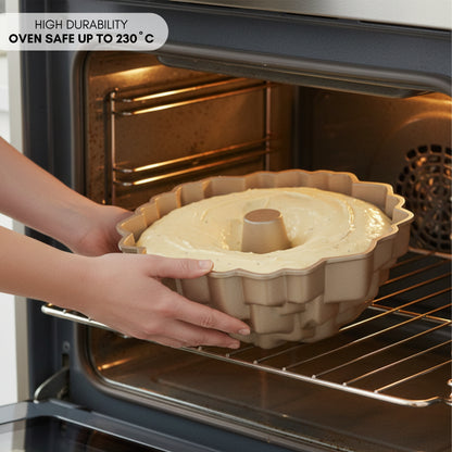 Molde para Bizcochos BLOOM con Doble Capa Antiadherente Ø24 cm, 2.5 L