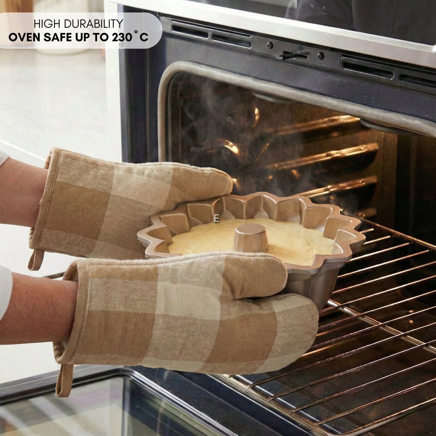 NEW ARRIVAL FLARE Cake & Tart Mold, cast aluminum with double non-stick coating, long-lasting, even baking, Ø24 cm, 2.5 L