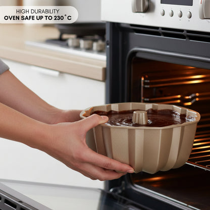 Molde para Bizcochos FLOW con Doble Capa Antiadherente Ø24 cm, 2.5 L