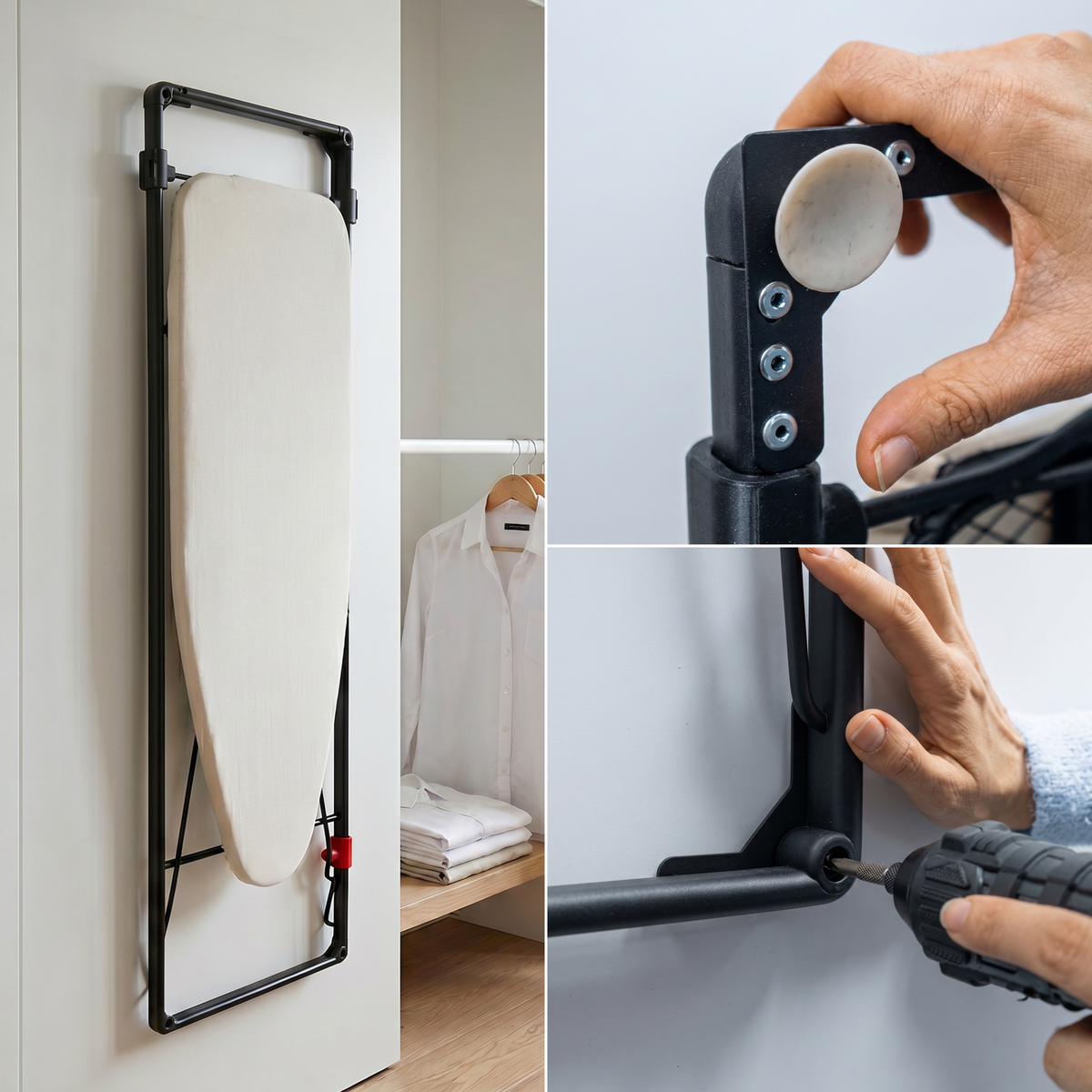 Metal mesh: the steam goes through