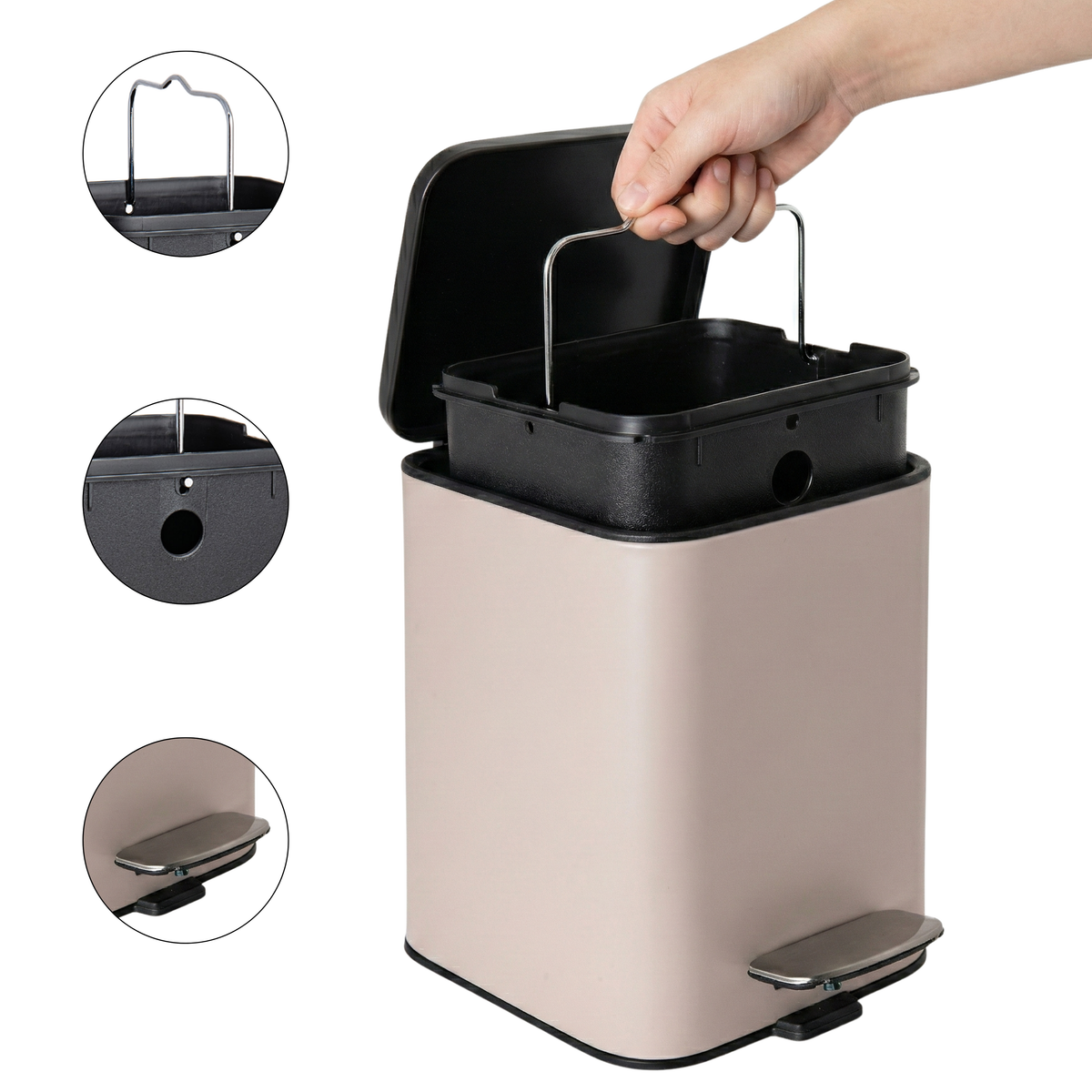 Fingerprint-resistant steel