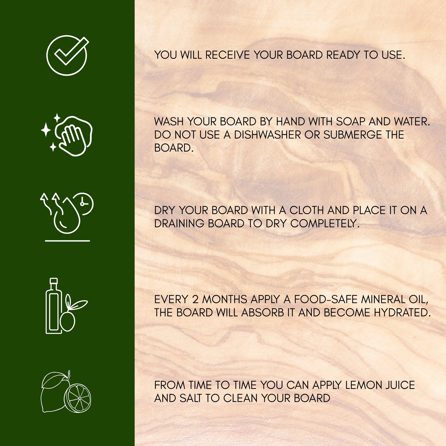 NEW ARRIVAL Tabla de Cortar ATENAS en Madera de Olivo Natural, diseño rústico artesanal para cortar y servir carne, pan, quesos y aperitivos, 43×21 cm