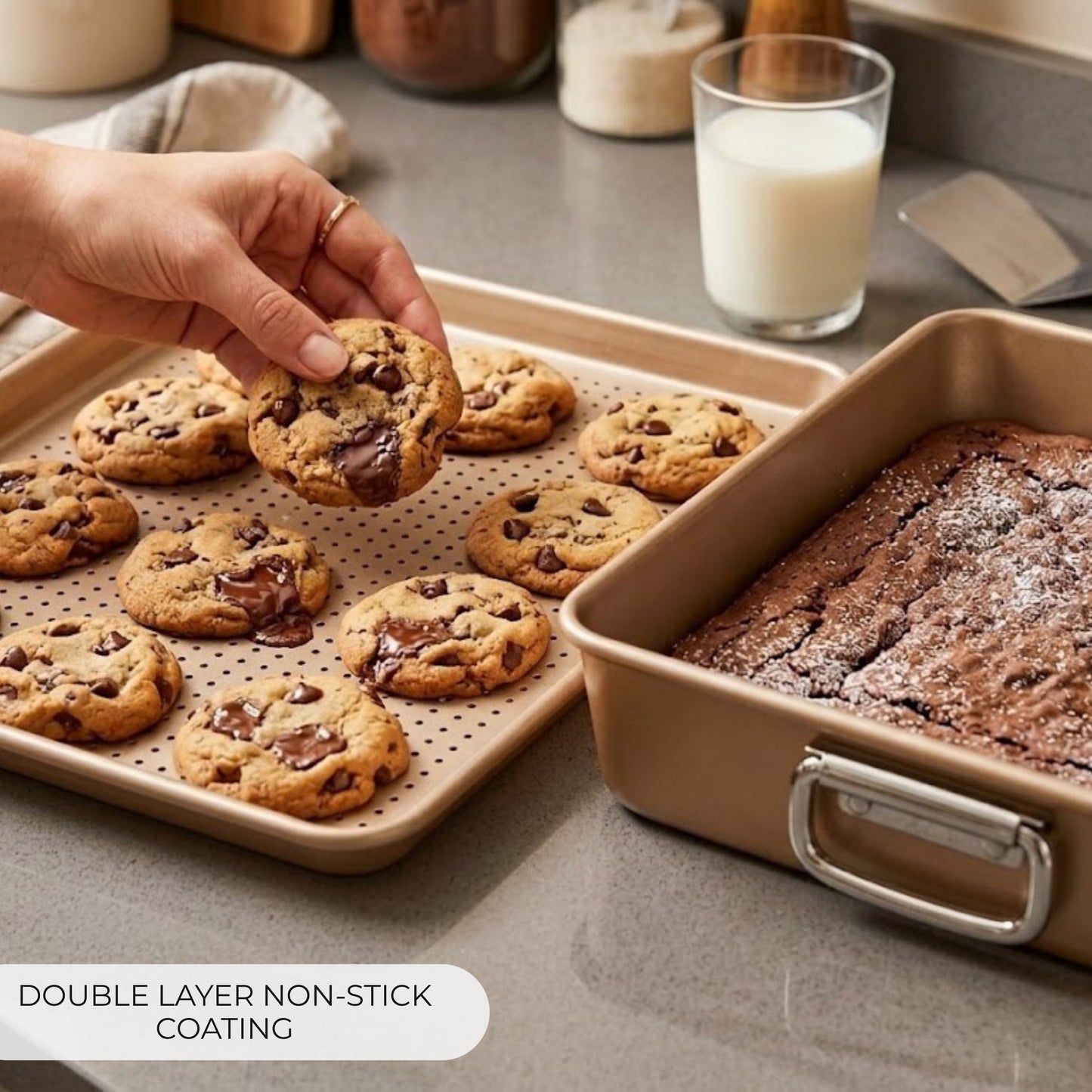 Erreke Backblech mit Lochblech · 2er-Set