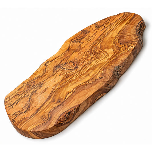 Planche en bois d'olivier naturel CORCEGA 39 x 18 cm
