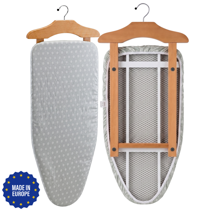 NEW ARRIVAL Tabla de Planchar Vertical u Horizontal 2 en 1 en Madera de Haya