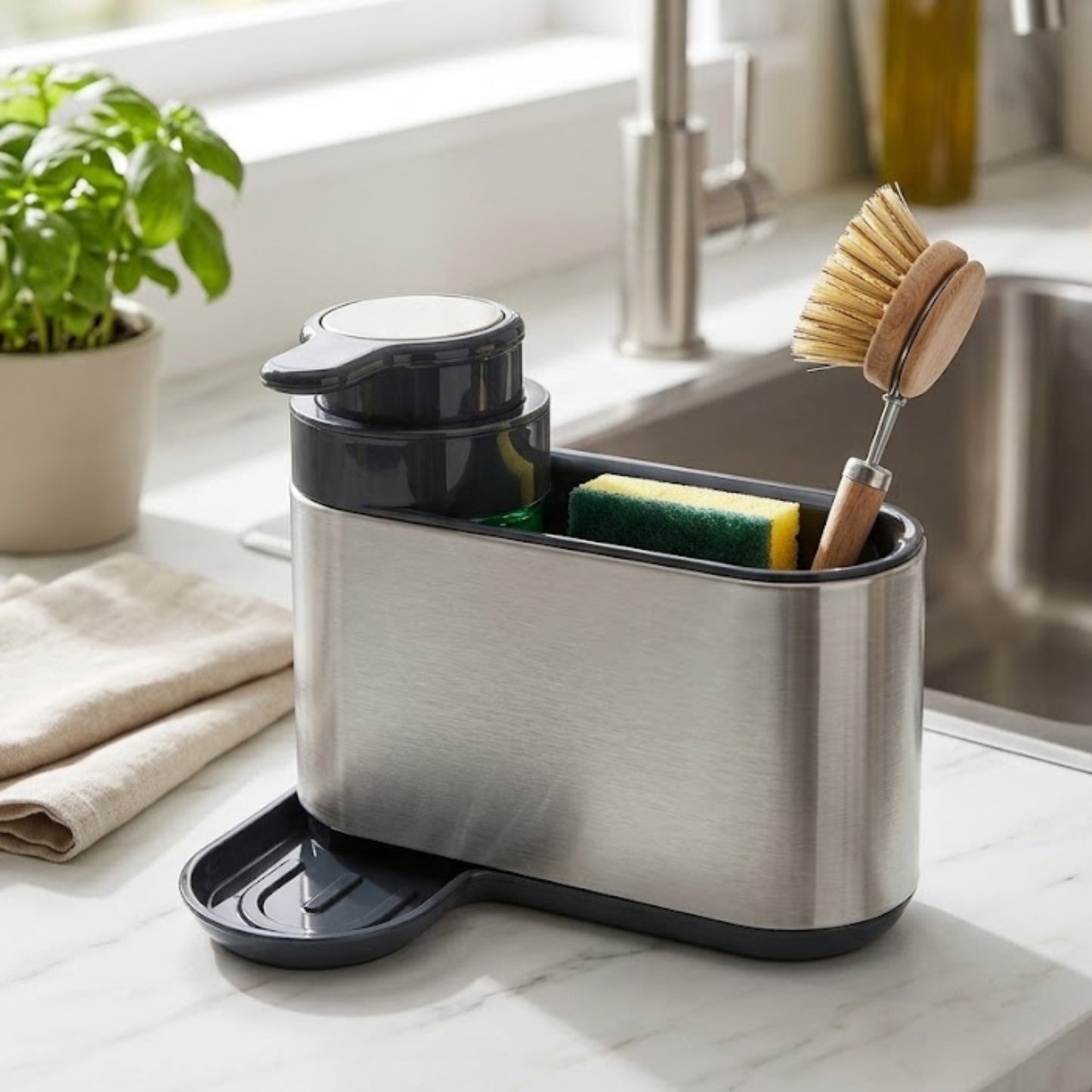 Dishwashing Soap Dispenser for the Kitchen